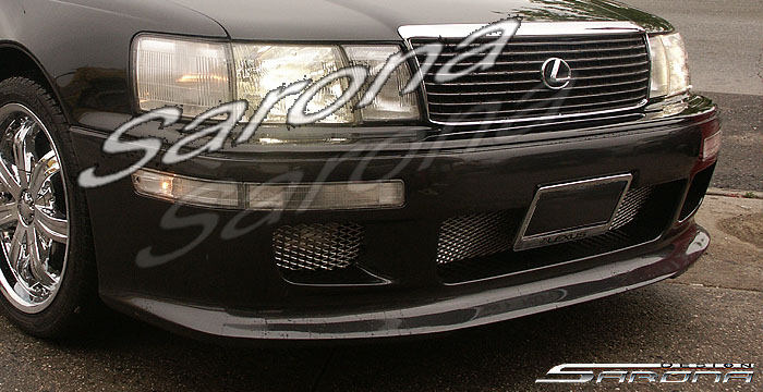 Custom Lexus LS400  Sedan Front Bumper (1990 - 1994) - $590.00 (Part #LX-021-FB)